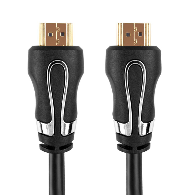 TNP 4K HDMI Cable (10FT) UHD HDMI 2.0 18GBPs High Speed Ultra HD 4K 60Hz HDR Cord, Gold Plated Connectors Ethernet & Audio Return Channel (ARC) for 4K TV Apple TV 4K, PS4 Pro, Xbox One X 10 Feet Black