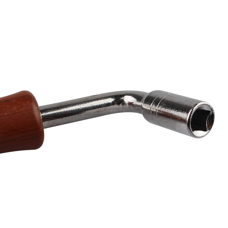 Futheda Piano Tuning Kit Professional Piano Tuner Piano Tuning Tools Including 1 L Shaped Tuning Hammer, 1 Vocal Band, 2 Damper, 2 Damper with Handles Piano Fastening Tool