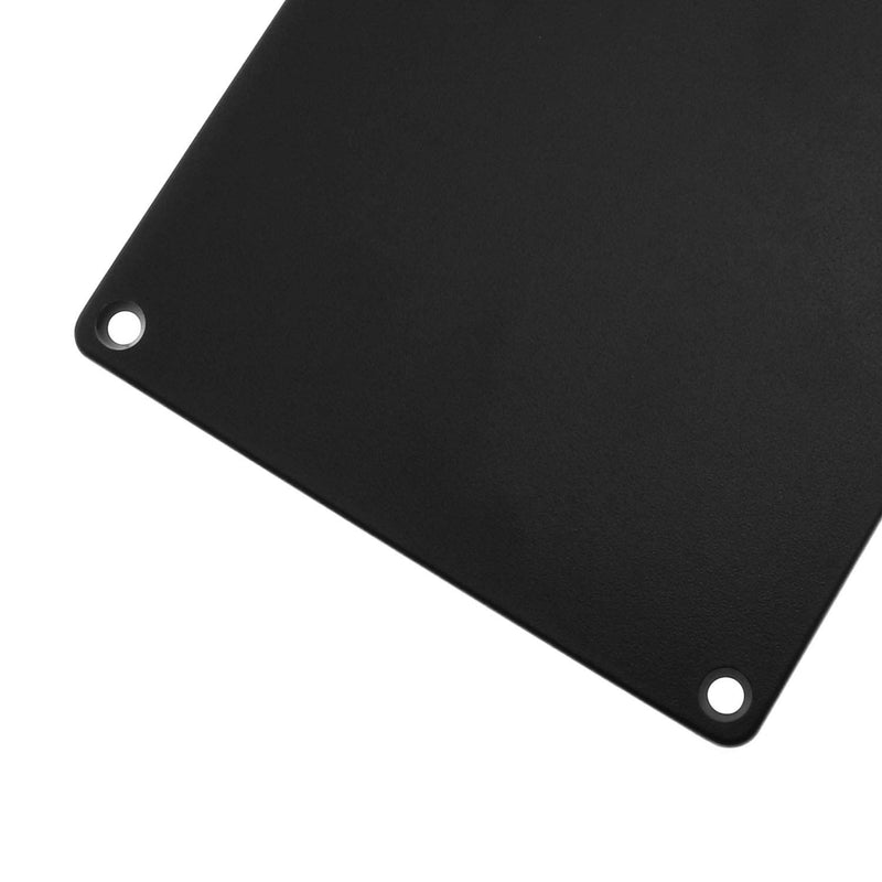 Maxmoral Black Guard Backboard Tremolo Cavity Cover Backboard For ST Stratocaster Electric Guitar