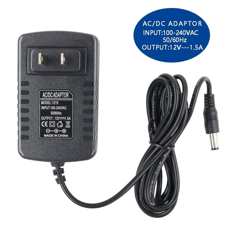 12V AC Adaptor for Yamaha PA130 PA150, Power Supply Charger for Yamaha PSR YPG YPT DD Series Keyboard
