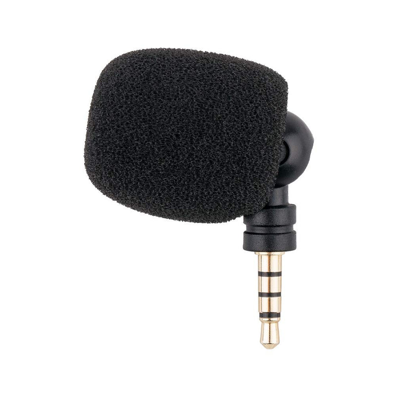 Clip on Microphone, 3.5mm Lavalier Lapel Condenser Microphone Hypercardioid Mic for Smartphones, PC, Computer and Camera