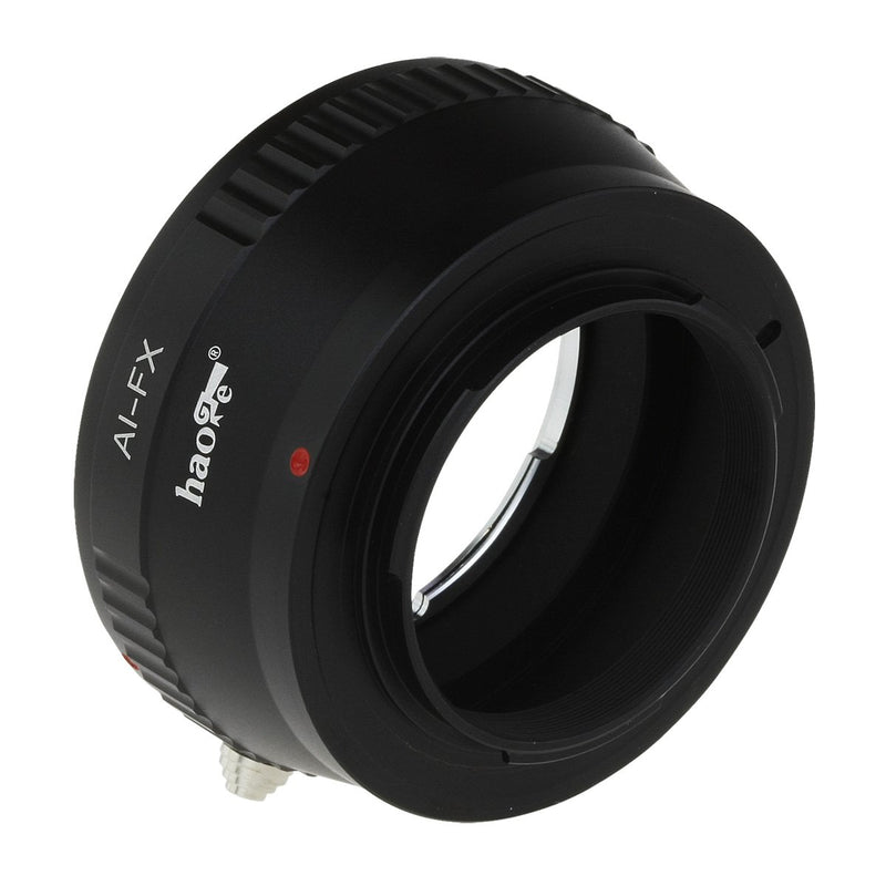 Haoge Lens Mount Adapter for Nikon Nikkor F Mount AI AI-S Lens to Fujifilm Fuji X FX mount Camera as X-A3 X-A5 X-A10 X-A20 X-E1 X-E2 X-E2s X-E3 X-H1 X-M1 X-Pro1 X-Pro2 X-T1 X-T2 X-T3 X-T10 X-T20 X-T30