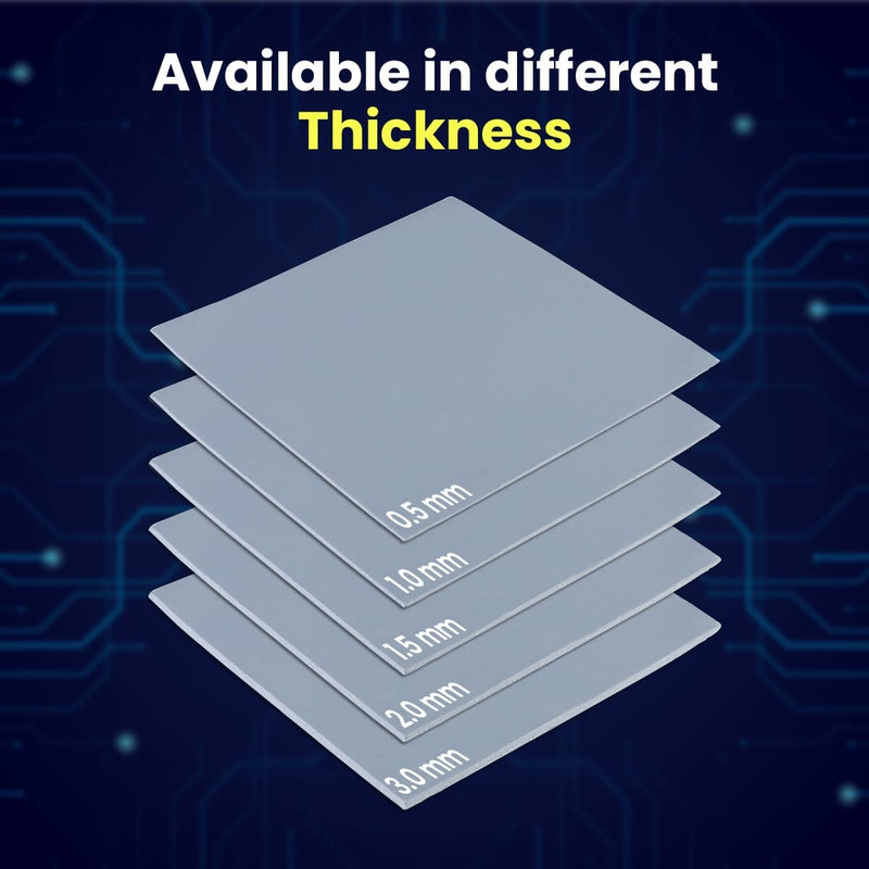 Gelid Solutions GP-Extreme 12W-Thermal Pad 120x120 Excellent Heat Conduction, Ideal Gap Filler. Easy Installation (120x120x2.0) 120x120x2.0