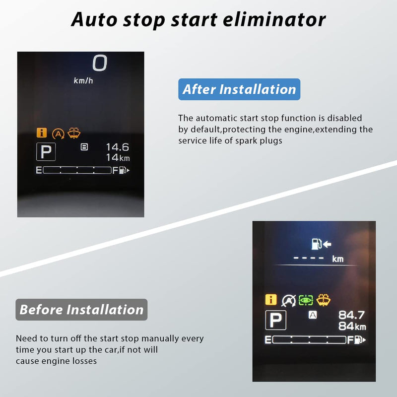 Auto Start Stop Eliminator for Subaru Forester Legacy Outback,Little Auto Start Stop a-Off Controller/Canceller/Disable/Delete for 2019-2023 Forester,2017-2020 Legacy,2015-2020 Outback