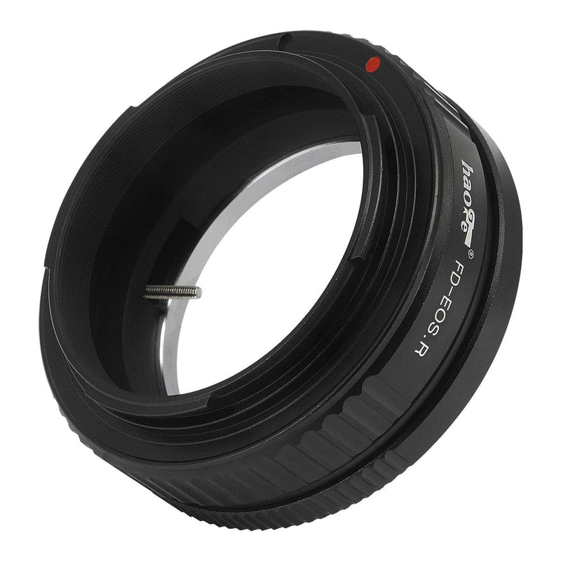 Haoge Manual Lens Mount Adapter for Canon FD Lens to Canon RF Mount Camera Such as Canon EOS R