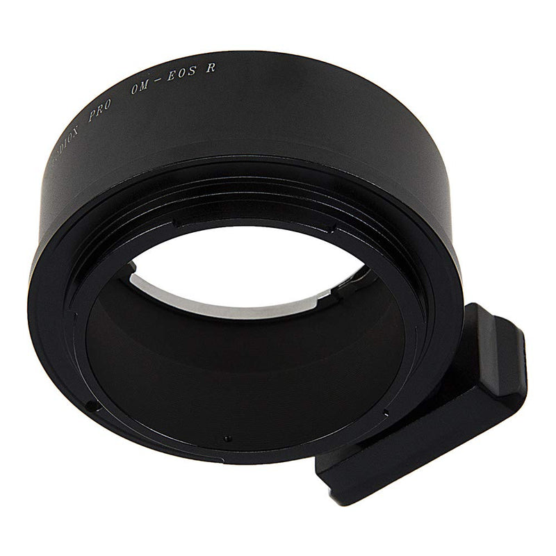 Fotodiox Pro Lens Mount Adapter Compatible with Olympus Zuiko (OM) 35mm SLR Lenses to Canon RF (EOS-R) Mount Mirrorless Camera Bodies Olympus OM 35mm