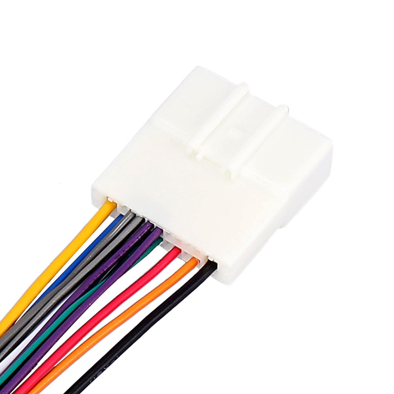 X AUTOHAUX 70-7552 Car Stereo CD Player Wiring Harness Wire Radio Adapter Plug for Nissan NV2500 2012-2016