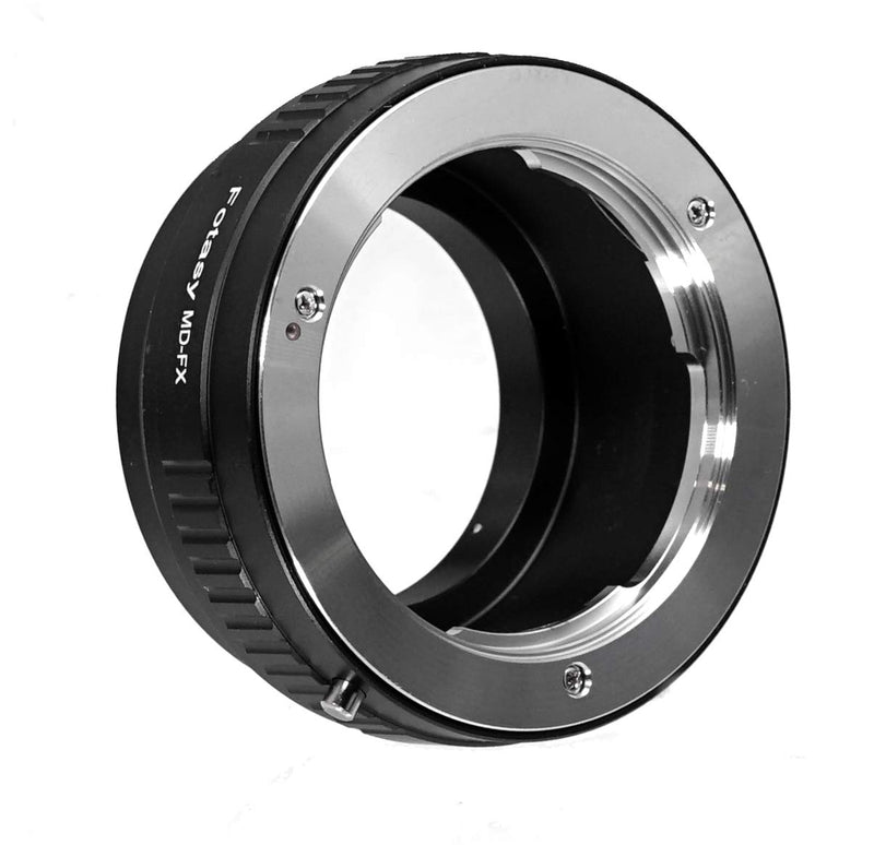 Fotasy Minolta MD Lens to Fuji X Adapter, Minolta MD Rokkor Mount to Fujifilm X Mount Adapter, Compatible with Fujifilm X-Mount Cameras X-Pro2 X-E2 X-E3 X-A5 X-M1 X-T1 X-T2 XT3 X-T10 X-T20 X-T30 X-H1 Minolta MD - FX Adapter