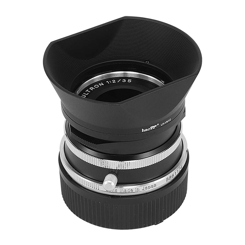 [AUSTRALIA] - Haoge LH-VM12 Bayonet Square Metal Lens Hood Shade for Voigtlander 35mm f2 1:2/35 Ultron Aspherical Vintage Line VM Lens Replace LH-12 