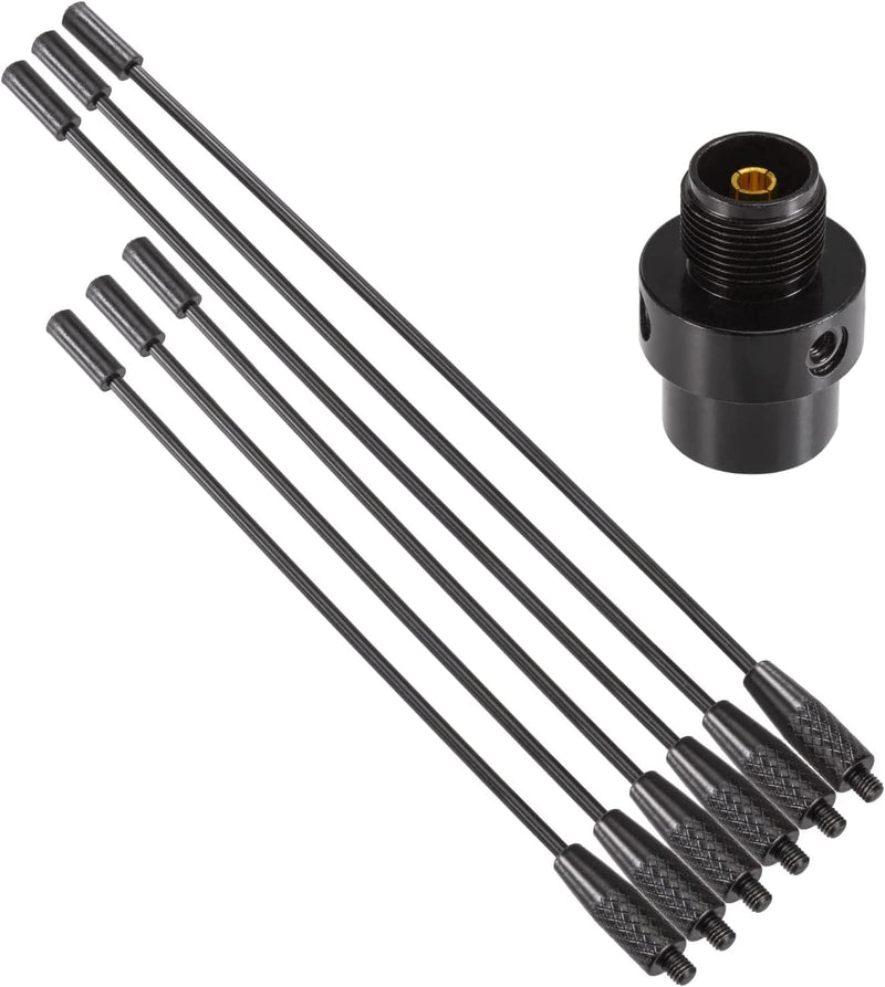 UAYESOK Mobile Base Antenna Ground Plane Kit, VHF/UHF 2m/70cm PL259 to SO239 Ground Plane Mount Antenna, 136-174MHZ/400-470MHZ