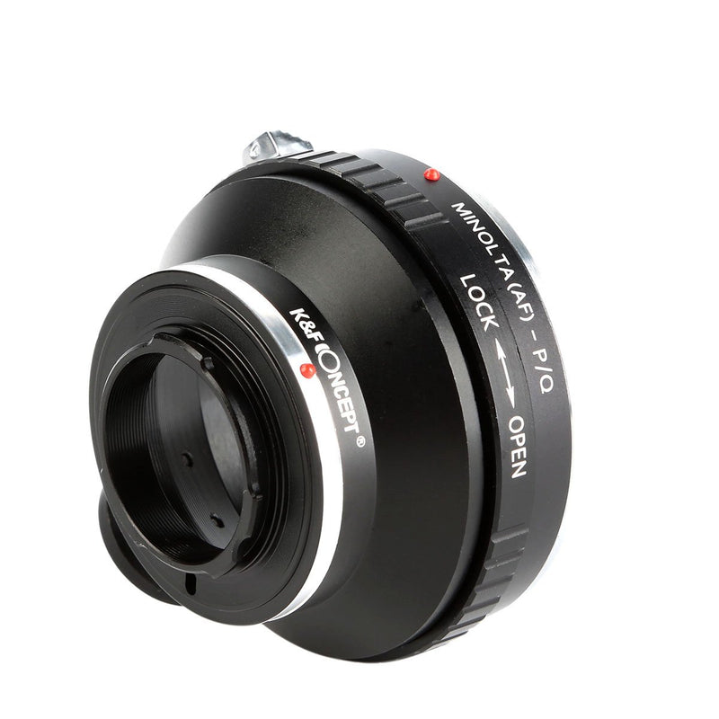 K&F Concept Lens Mount Adapter with Tripod for Sony Alpha Minolta AF MA Lens to Pentax Q PQ P/Q Q-S1 Q10 Q7 Mount Camera