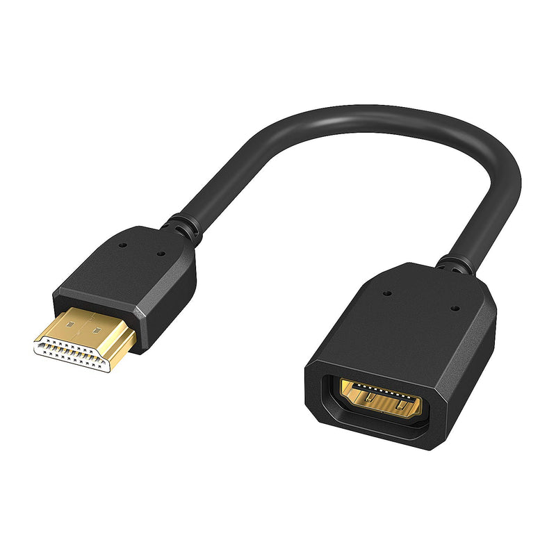 ANDTOBO HDMI Male to Female HDMI High-Speed Extension Cable for Google Chrome Cast,Roku Stick,TV Stick,Xbox,PS3/4-2Pack