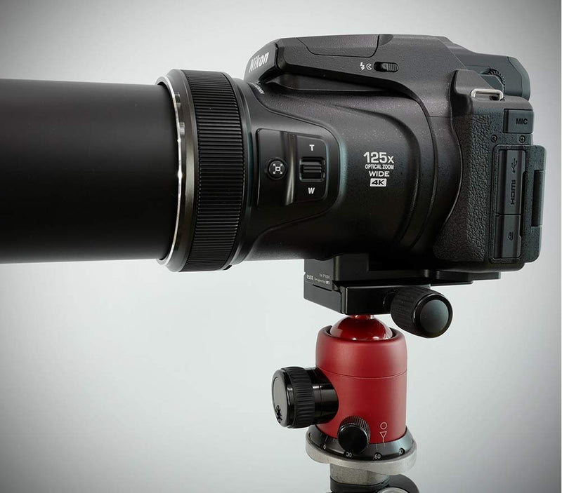 LIM'S Quick Release Camera Tripod Dovetail Plate for Nikon P1000