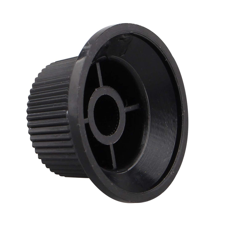 Futheda 4Pcs Electric Guitar Black Top Hat Speed Control Knobs Panel Line Cap Compatible with Stratocaster SG Type Electric Guitar Volume Knob Electric Guitar Replacement Potentiometer Cap