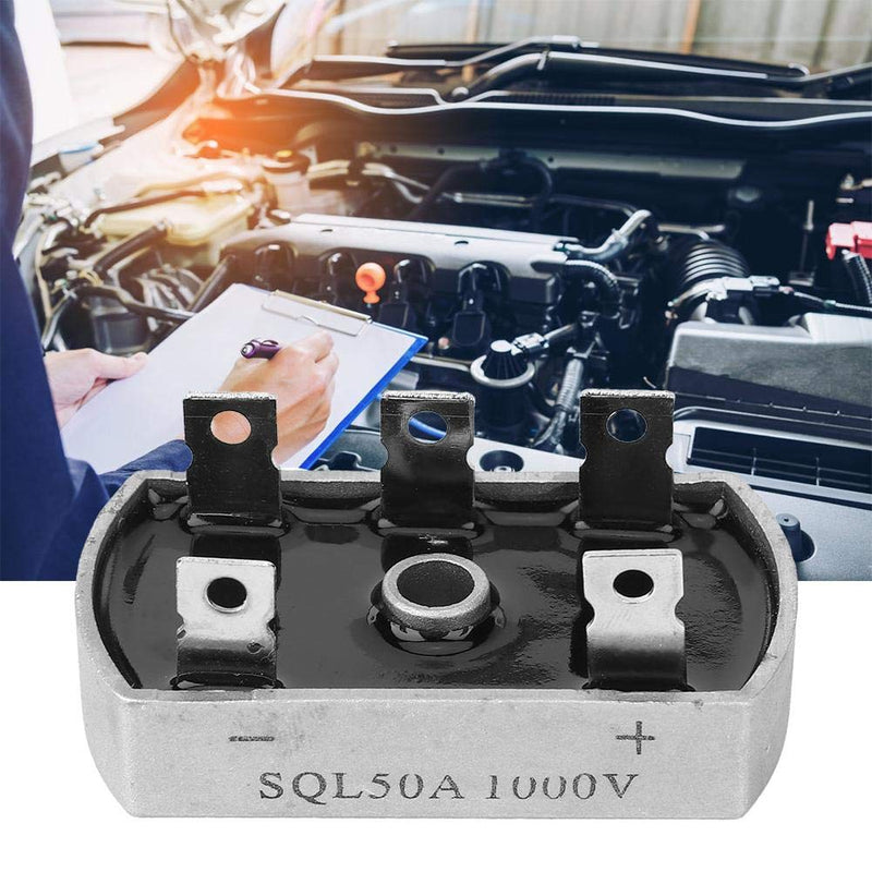 4Pcs SQL50A 1000V Rectifier Bridge Three-Phase Bridge Low Frequency Rectifier Bridge Pack