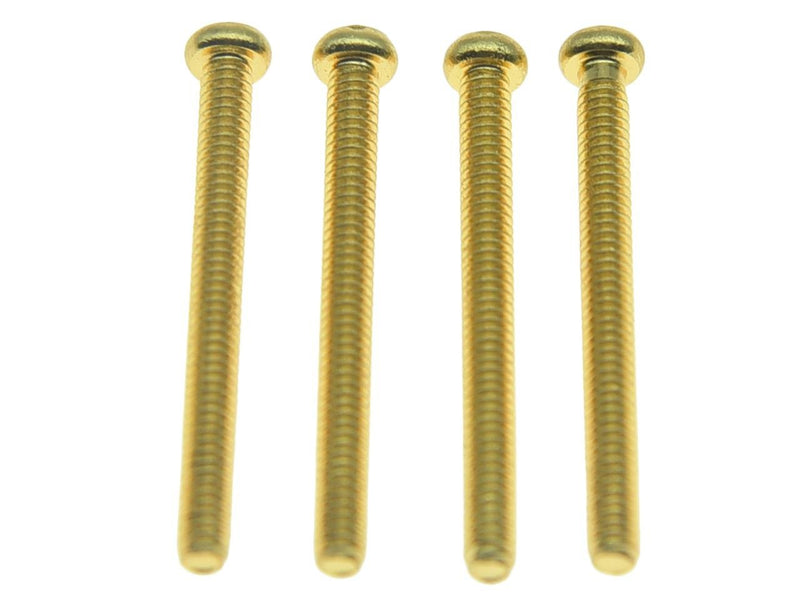 KAISH Imperial/USA Thread Humbucker Pickup Height Screws Humbucker Pickup Ring Pickup Surround Frame Mounting Screws Springs Fits Gibson/EMG/Seymour Duncan/Dimarzio Gold USA/Imperial Thread