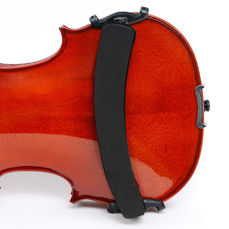 Suewio Violin Shoulder Rest for 4/4-3/4 Size, with Collapsible and Height Adjustable Feet, Including a Violin Practice Mute For 3/4-4/4 Size