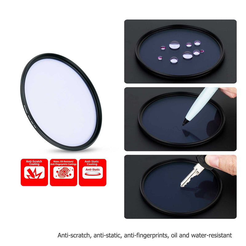 [AUSTRALIA] - PROfezzion 67mm Light Pollution Filter, Natural Night Filter for Canon EF-S 18-135mm f3.5-5.6 USM Lens, RF 24-105mm F4-7.1 Lens for Sony FE 24-70mm f4 Lens & Other Lenses with 67mm Filter Thread 