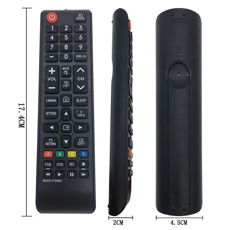 MYHGRC Replacement Samsung Remote Control BN59-01289A for All Samsung Smart TV Remotes - Universal for Mando TV Samsung