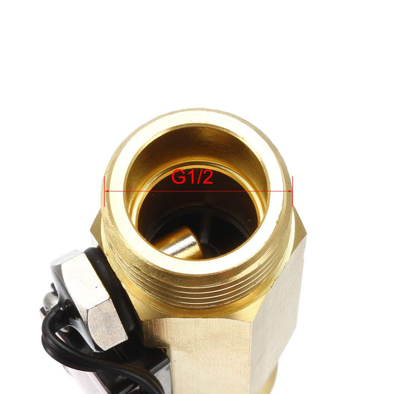 uxcell G1/2 Hall Effect Liquid Water Flow Sensor Switch Meter Counter DC 5V 1-25L/min YF-B7