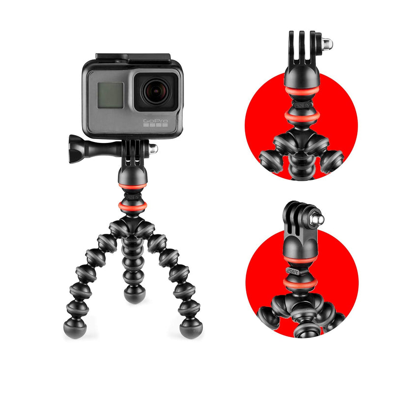 Joby JB01571-BWW GorillaPod Starter Kit, Flexible Mini Tripod with Universal Smartphone Clamp, GoPro and Torch Mount Up to 325 g Payload
