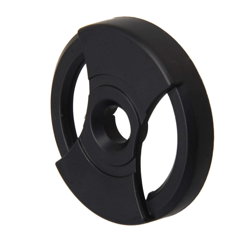Lovermusic7 Inch 45 Rpm ABC Plastic Vinyl Record Centre-Hole Adapter fit Turntables Black
