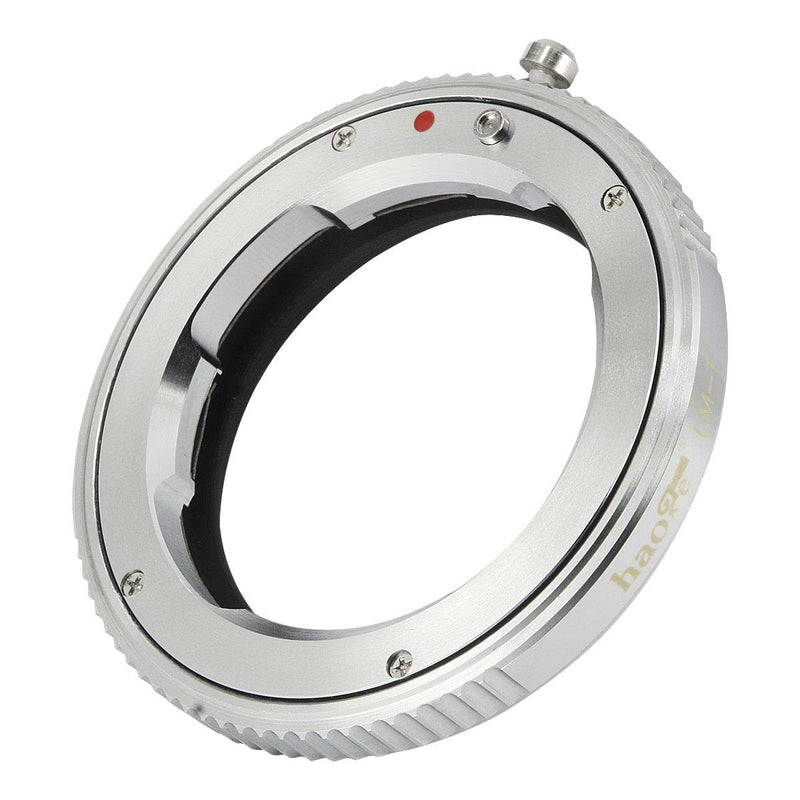 Haoge Manual Lens Mount Adapter for Leica M LM, Zeiss ZM, Voigtlander VM Lens to Leica L Mount Camera Such as T, Typ 701, Typ701, TL, TL2, CL (2017), SL, Typ 601, Typ601