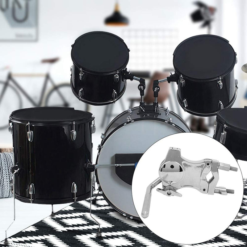 Adjustable Cowbell Clip Drum Extension Holder Connecting Bracket Clamp Percussion Accessories for Drummer
