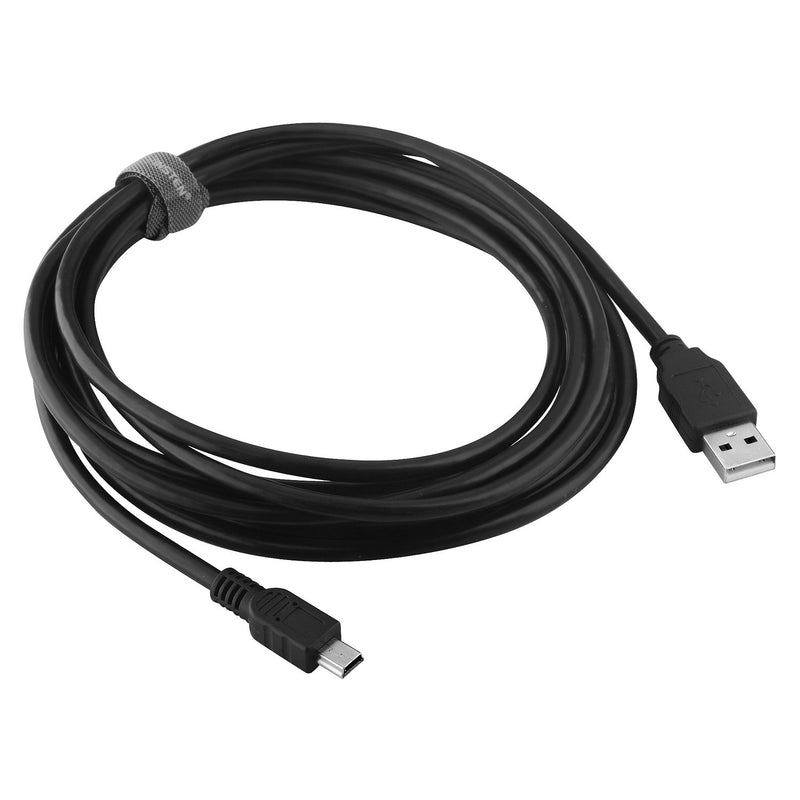 USB 2.0 a to 5-pin Mini B Cable - 10ft / 3m for Sandisk Sansa Clip 1gb 2gb 4gb