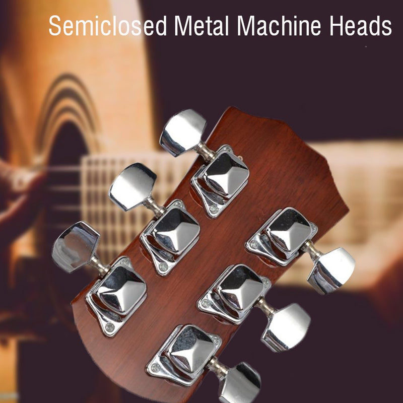VGEBY1 Guitar Tuning Pegs, Sealed Guitar String Tuning Pegs Electric Guitar Tuning Pegs for Electric or Acoustic Guitar