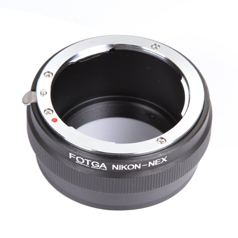 FocusFoto FOTGA Adapter Ring for Nikon F AI Lens to Sony E-Mount Mirrorless Camera NEX-5R 5T NEX-6 NEX-7 a7 a7S a7R a7II a7SII a7RII a6500 a6300 a6000 a5100 a5000 a3500 NEX-FS700 VG30 VG900 PXW-FS7