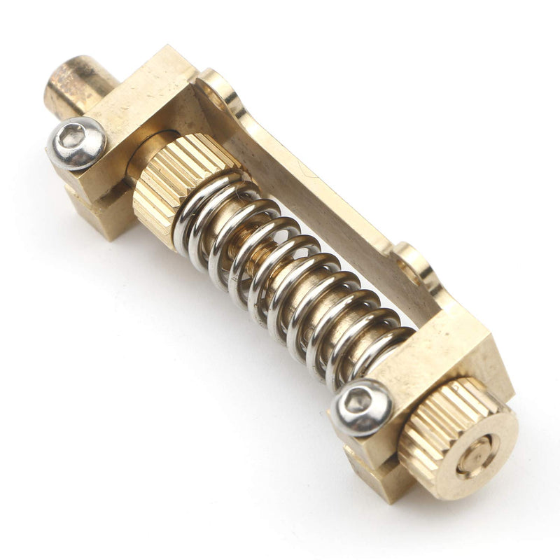 Unxuey Guitar Brass Tremolo Stabilizer Bridge System Spring Stopper DeviceElectric Guitar Parts Device Kit for Fender Electric Guitars Accessories