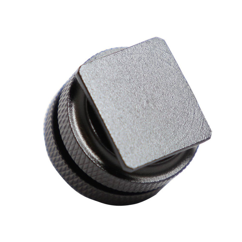 Kaavie KA-J2 Dual Nuts with 1/4-Inch Tripod Screw Adapter for Flash Trigger, Stand, Microphone and GPS - Black