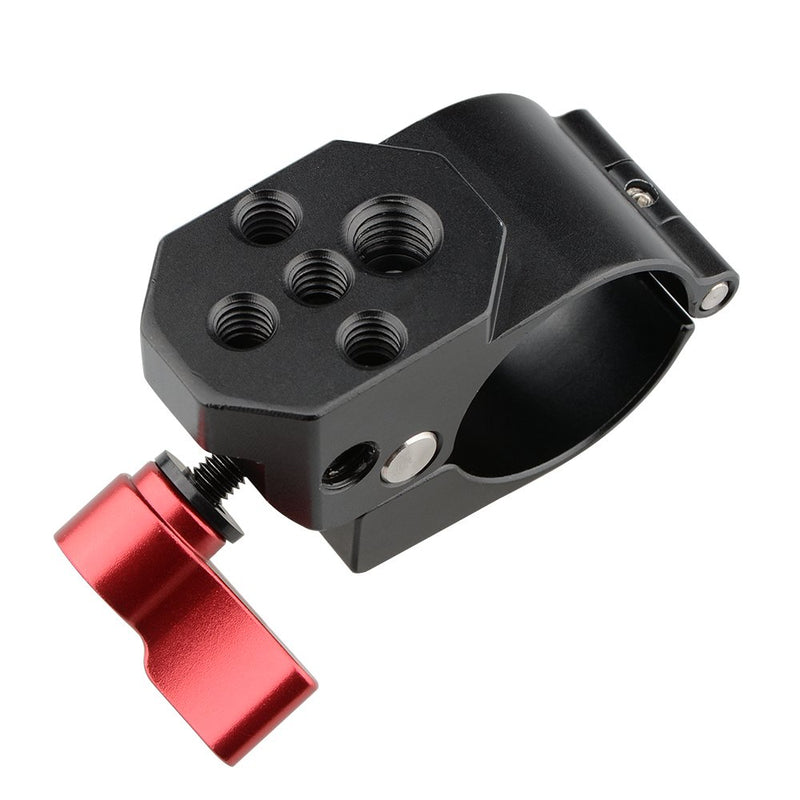 CAMVATE 30mm Monitor Mount Rod Clamp for Ronin-M Gimbal Stabilizer (Red) Red