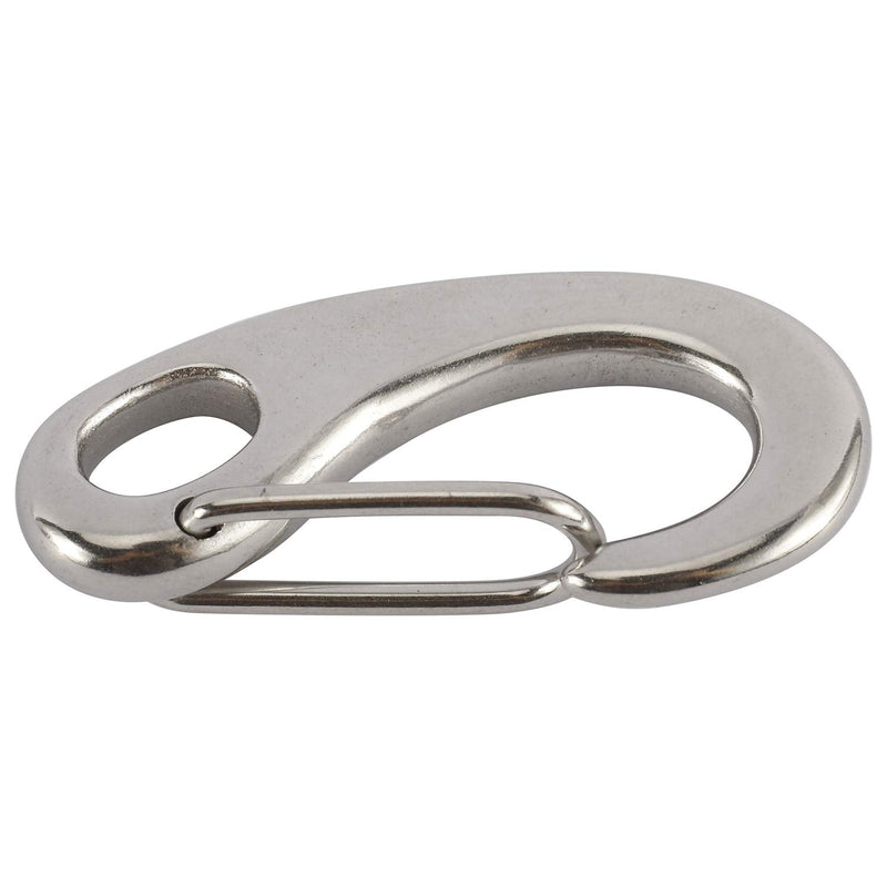 Artilife 2 Inch Marine Grade Stainless Steel 316 Spring Gate Snap Hook Clip Multifunctional Quick Link Clip