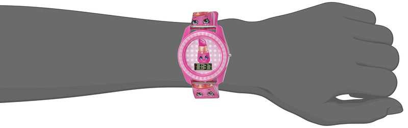 Shopkins Kids' KIN4001 Digital Display Quartz Pink Watch