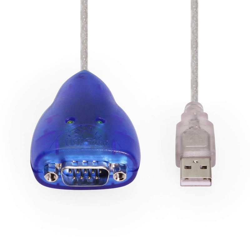 USBGear USB to Serial Adapter RS-232 DB-9 Male - Windows 10, 8, 7 and Mac