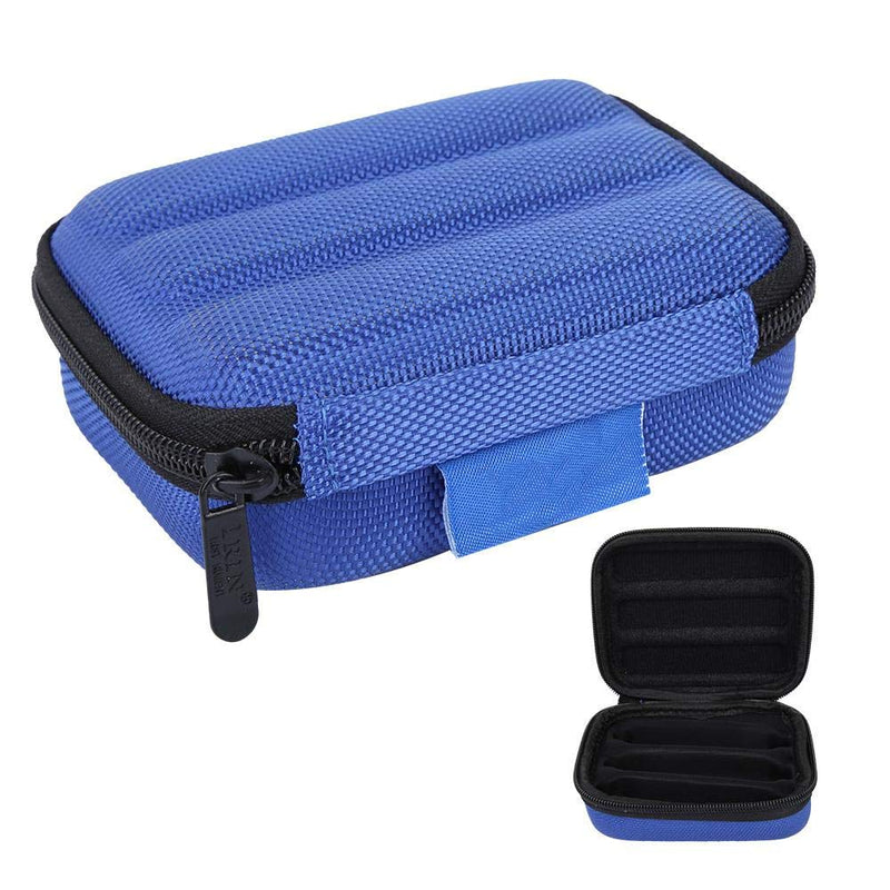 Dilwe Harmonica Case, 10 Hole Harmonica Zippered Carrying Case Box Shockproof Mouth Organ Bag for Beginner Students Kids Gift