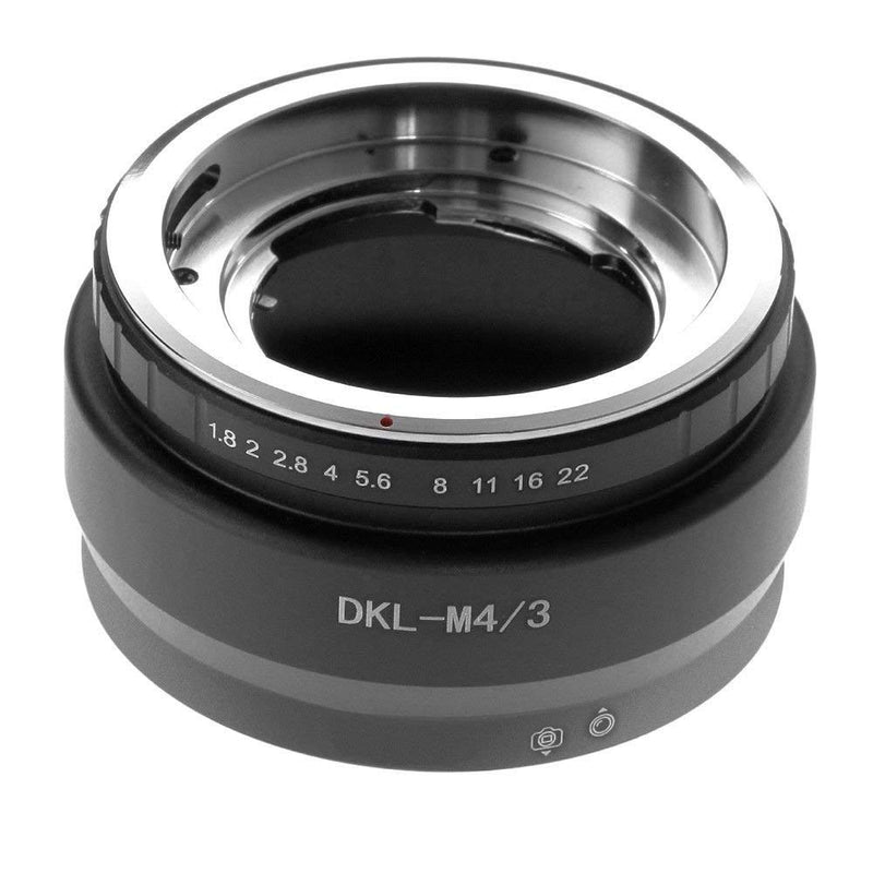 Runshuangyu Lens Mount Adapter for Voigtlander Retina DKL Lens to Micro 4/3 M4/3 Panasonic GH3 G2 GH4 GH5 GH5s GX7 G1 G7 G9 GF1 GF7 GF9 GX1 GX85 Olympus OM-D EM1 EM5 E-M10 II III E-PL5/6/7/8/9