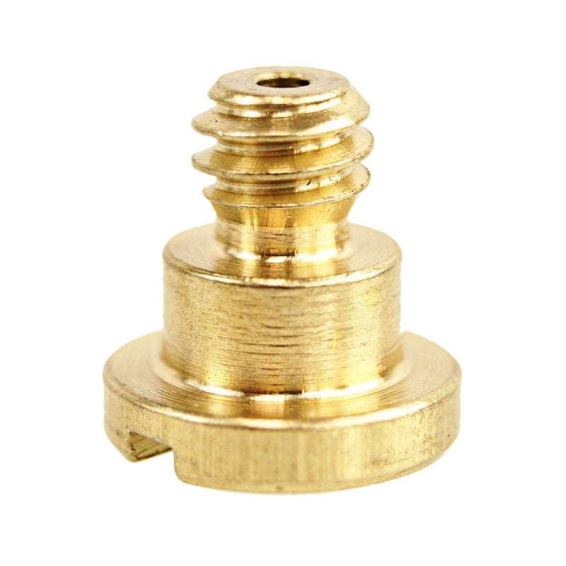 CamDesign 2 Pieces Brass 1/4" Screw for Camera Leather case Tripod Hole Connector
