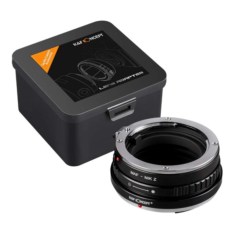 K&F Concept Lens Mount Adapter for Minolta MA AF Mount Lens to Nikon Z6 Z7 Camera Minolta AF-NIK Z