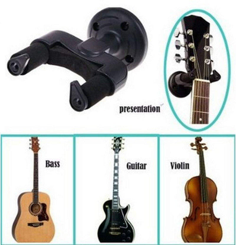 Tzong Guitar Ukulele Hook Wall Mount Ukulele/Violin/Guitar Hanger Hook Stand Rack