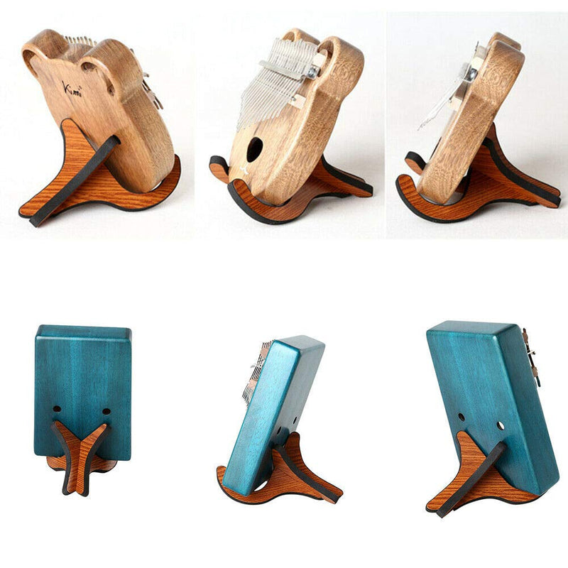 Kalimba Stand Wood Stand Folding Portable Stand for Thumb Pianos and Kalimbas.(Wood Kalimba Stand)