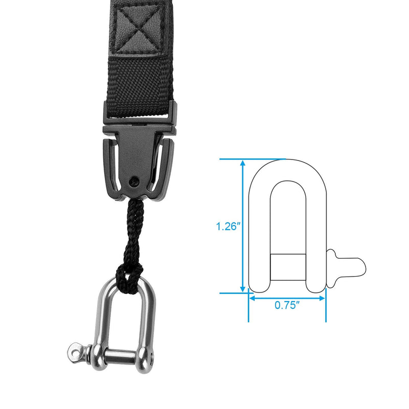 [AUSTRALIA] - TXEsign Gopro Neck Strap Detachable Lanyard with Stainless Steel Shackle for GoPro Mount Adapter 