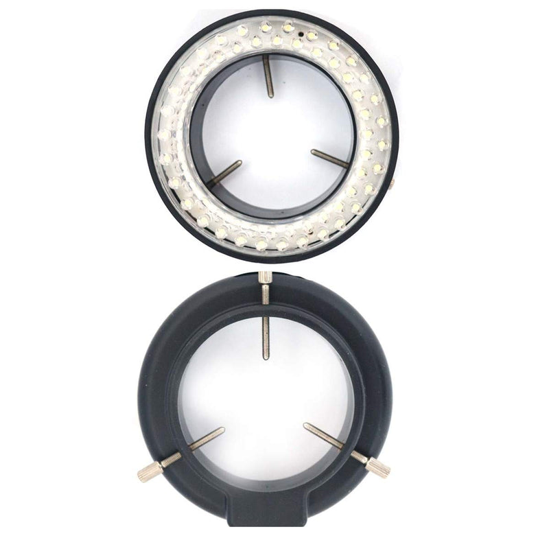 FainWan Digital Microscope Accessories 60 LED Adjustable Ring Light Illuminator Lamp for Stereo Zoom Microscope Microscope Accessories