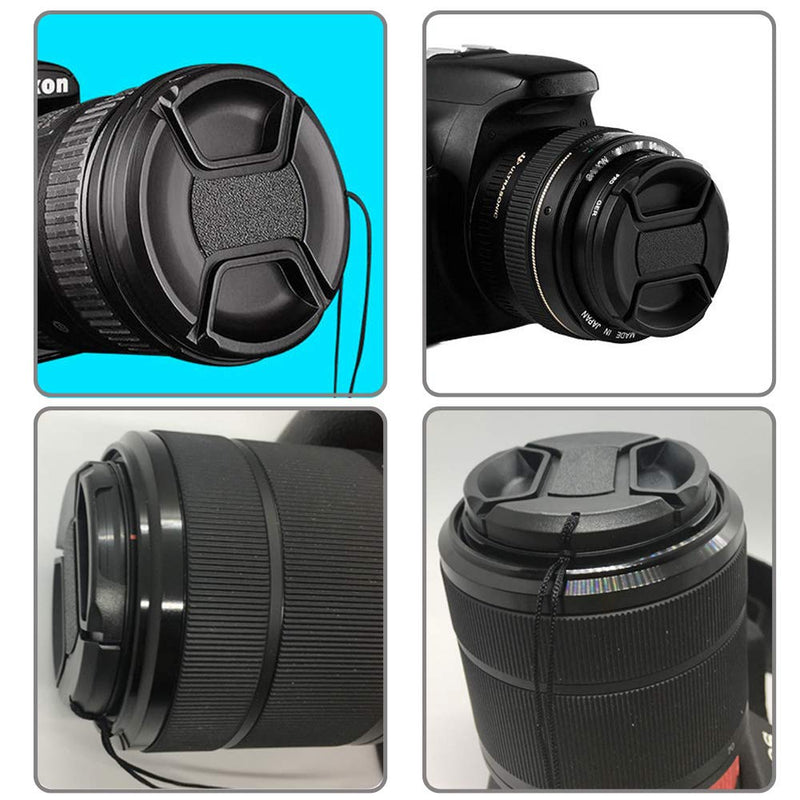 62mm Snap-On Front Lens Cap for Nikon Nikkor Z 50-250mm/85mm F1.8D/105mm F2.8G 60mm F2.8 Lens for Z50，for Sony RX10 CX900E AX100E E18-200LE II E10-8 Lens -2Packs… B07MPX8NZM 62mm