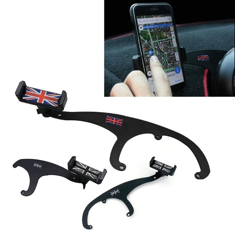 Cell Phone Mount Cell Phone Cup Smartphone Holder with 360° Rotatable Car Cradle for Cooper R60 R61 Countryman Paceman (Left Drive) R60,R61 LEFT DRIVE RED