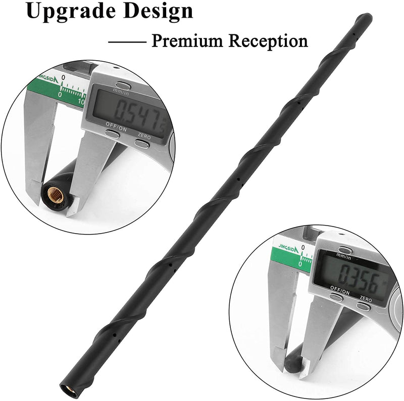 [AUSTRALIA] - KSaAuto Antenna for Ford F150 2009-2023, Truck Ford F150 Accessories, 16 Inch Car Ford F150 F-150 F 150 Antenna Replacement Upgrade for FM AM Reception F ord F150 F250 F350 