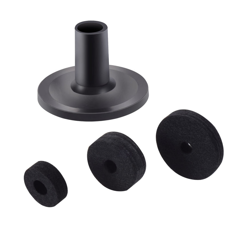 Canomo Set of 21 Pieces Cymbal Replacement Accessories Cymbal Stand Sleeves Cymbal Felts with Cymbal Washer and Base Wing Nuts Replacement