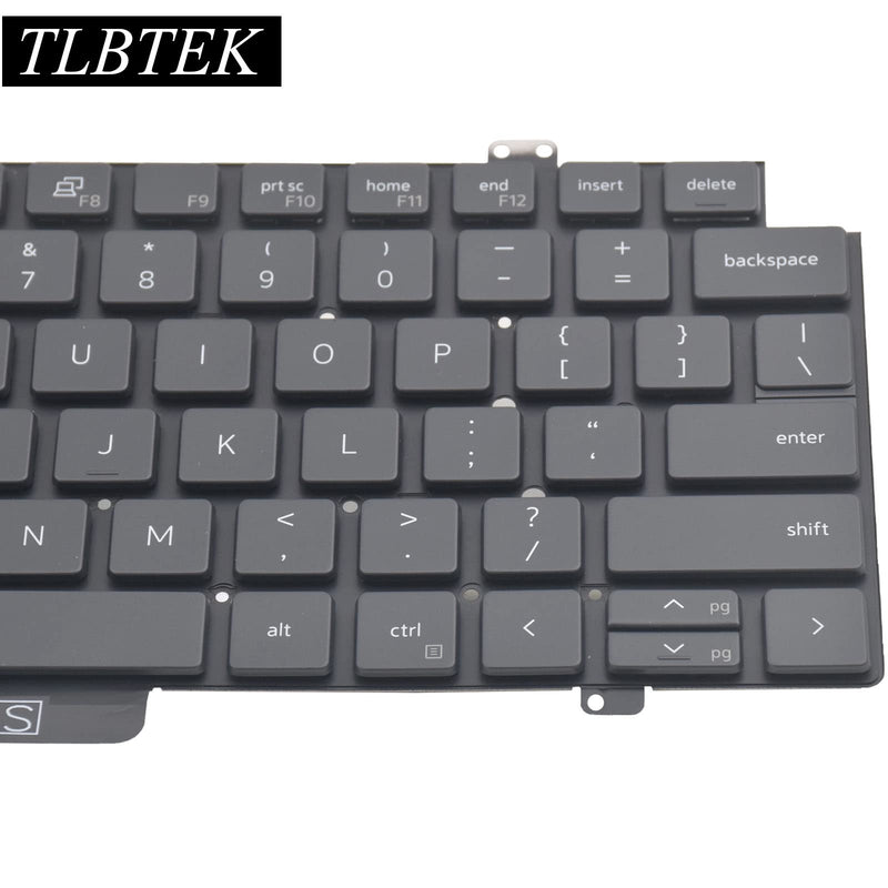 TLBTEK Backlight Keyboard Replacement Compatible with Dell Latitude 5420 5421 5430 7420 7520 2021 Series Laptop P/N: 0PWCJY 0CVGNH PK132UG2A00